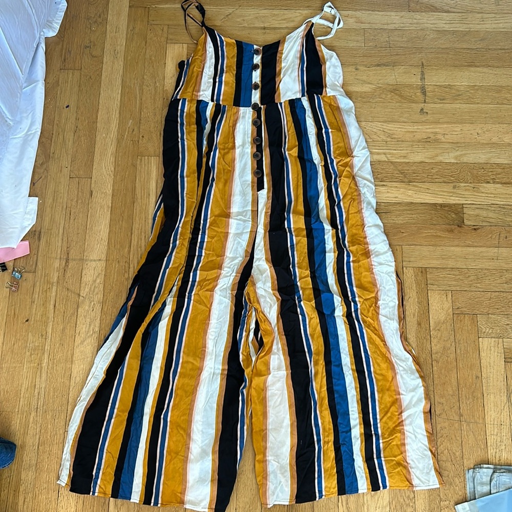 Urban Outfitters striped romper